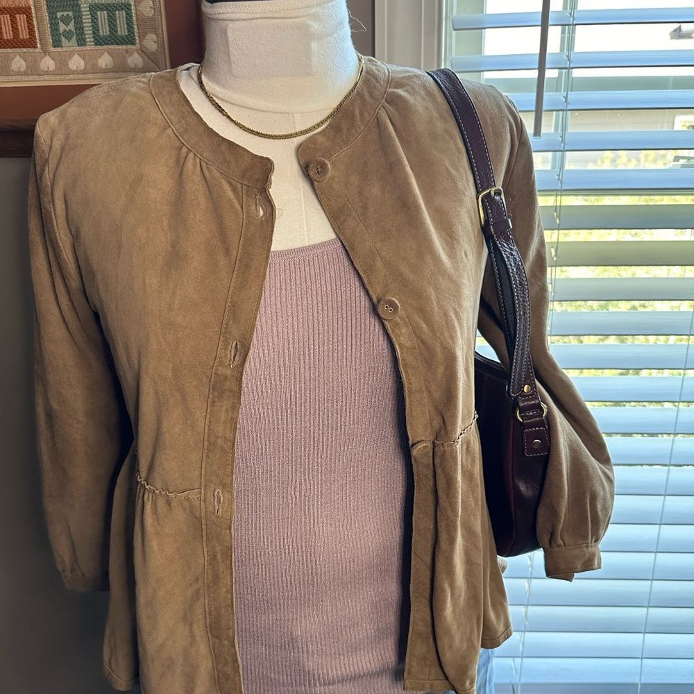 Banana Republic 100% Suede jacket